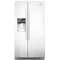 Whirlpool Gold GSS26C4XXW White Side-By-Side Refrigerator
