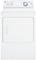 GE 6.8 Cu Ft Front Loading White Electric Dryer