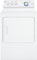 GE White Electric Dryer