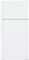 GE White Top-Freezer Refrigerator