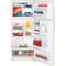GE GTH18FBTCC Bisque Top-Freezer Refrigerator