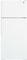 GE White Top-Freezer Refrigerator
