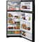 GE GTH18HBTBB Black Top-Freezer Refrigerator