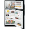 GE GTH18IBXBB Black Top-Freezer Refrigerator