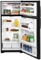 GE 18.1 Cu Ft Black Top Freezer Refrigerator
