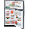GE Stainless Steel Top-Freezer Refrigerator