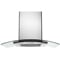 Whirlpool 36" Stainless Steel Glass Canopy Range Hood