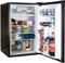 Haier Stainless Steel Compact Refrigerator