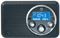 Boston Acoustics Solo AM/FM Black Clock Radio