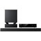 Sony Black 3D Sound Bar Home Theater System With Wireless Subwoofer
