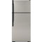 GE Hotpoint HTJ17 Metallic Silver Top-Freezer Refrigerator