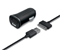 iLuv Black Micro Size USB Car Charger & Charge/Sync Cable