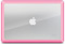 iLuv Pink Dual Material Hard Shell For 15" Macbook Pro