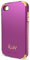 iLuv Regatta Purple Dual Layer Case For iPhone 4