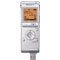 Sony Silver 2GB Digital Voice Recorder With Swing-Out USB Arm
