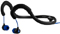 H2O Audio Surge Sportwrap Black Waterproof Headphones