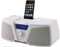 Kicker iKICK White Clock Radio With Dock