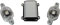 Varad 1 Watt Orange Mobile Interior LED Lighting System