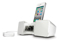 iLuv Vibro II White Alarm Clock With Shaker
