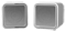 iLuv Silver USB Powered Sound Cubes