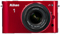 Nikon 1 Red J1 12 Megapixel Digital  Camera