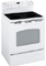 GE 30" Free Standing White Electric Range 
