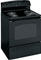 GE 30" Black Free-Standing Electric Range