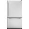 Jenn-Air JBR2088W Stainless Steel Cabinet Depth Bottom Freezer Refrigerator