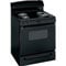 GE 30" Black Free Standing Electric Range