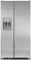 Jenn-Air 72" Cabinet Depth Side By Side Euro Style Stainless Steel Refrigerator