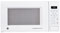GE White Countertop Microwave Oven