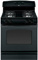GE 30" Free-Standing Black Gas Range