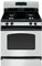 GE 30" Silver Free-Standing Gas Range