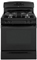 GE 30" Free-Standing Black Gas Range