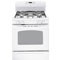 GE 30" JGB295DERWW White Free-Standing Gas Convection Range