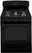 GE 30" Black Free-Standing Gas Range With Warming Drawer