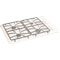 GE 30" White Gas Cooktop