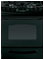 GE 30" Black Slide-In Gas Range