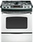 GE 30" Stainless Steel Slide-In Gas Range