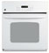 GE 27" White Built-In Single Wall Oven