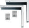 GE 12" White Filler Microvave Panel Kit