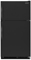 KitchenAid Standard Depth Top Freezer Black Refrigerator