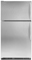 KitchenAid Standard-Depth Monochromatic Stainless Steel Top-Freezer Refrigerator