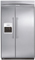 Thermador 42" Stainless Steel Built In Side By Side Refrigerator