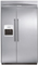 Thermador 42" Stainless Steel Built In Side By Side Refrigerator