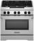 KitchenAid Commercial Style Dual Fuel Stainless Steel Range