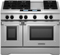 KitchenAid 48" Commercial-Style Dual Fuel Stainless Steel Range