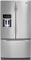 KitchenAid Monochromatic Stainless Steel French Door Bottom Freezer Refrigerator