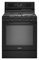 KitchenAid 30" Black Freestanding Gas Range