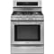 KitchenAid 30" Stainless Steel Freestanding Gas Range